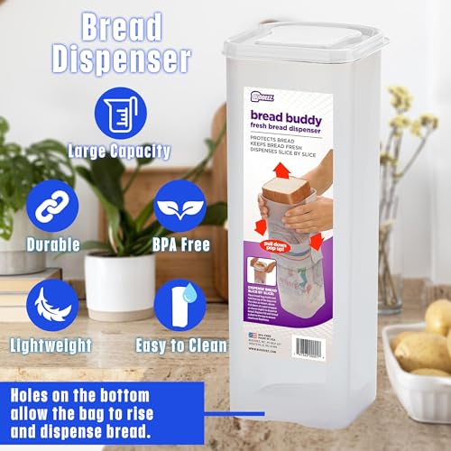 Bread Buddy Bread Box Keep Your Loaf Fresh