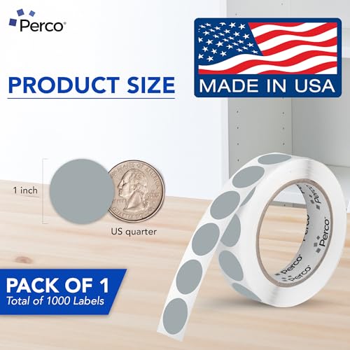 Grey Round Circle Dot Sticker 1