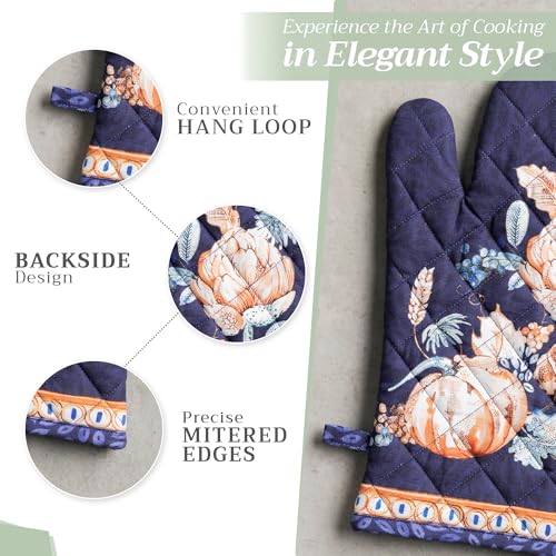 Maison d'Hermine Oven Gloves 100% Cotton Oven Mitt