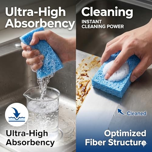 36 Pk Pop Up Compressed Cellulose Kitchen Sponges (36 Count)
