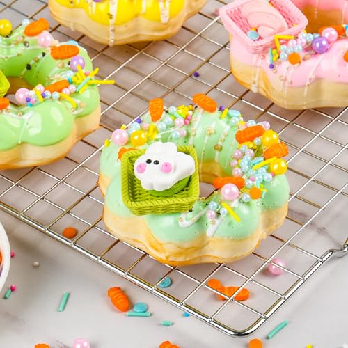 Easter Sprinkles for Cookies 4.23 Ounce Carrot Sprinkles for Baking Rabbit Toppers Perfect for Easter Cake Decorations