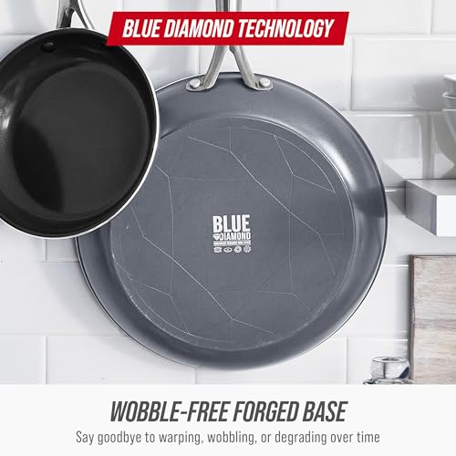 8" Diamond Infused Ceramic Nonstick Frying Pan Skillet