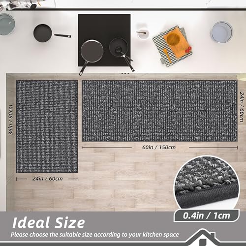 Kitchen Rugs and Mats 2PCS Non