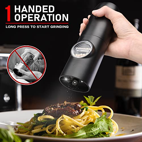 Electric Salt and Pepper Grinder Set of 2