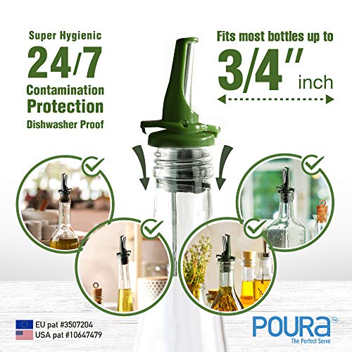 AIRTIGHT Olive Oil Pour Spout for Olive Oil Dispenser (2 Count)