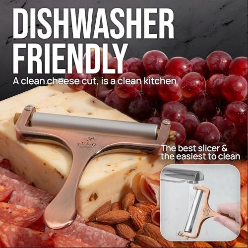 Zulay Adjustable Cheese Slicer