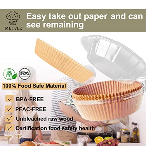 10 Inch Air Fryer Disposable Paper Liner Round