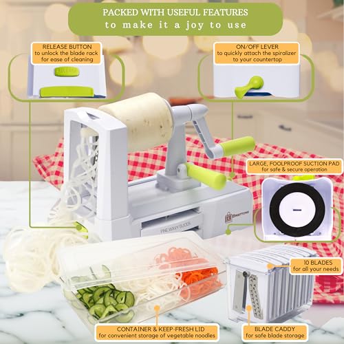 10 Blade Vegetable Spiralizer