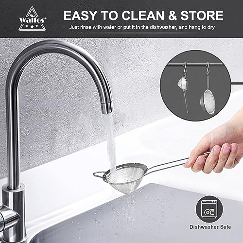 Fine Mesh Strainer 4PCS (4 Count)