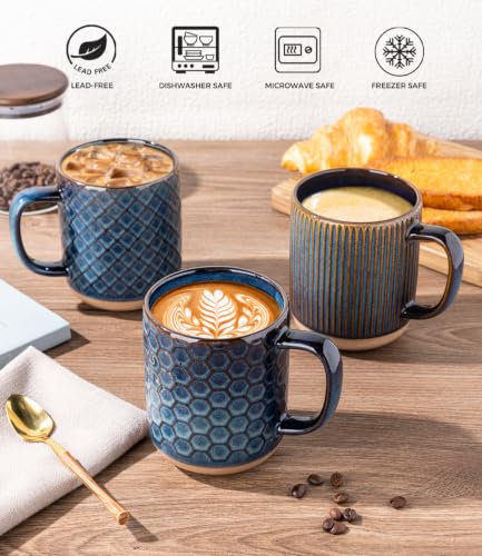 Coffee Mugs Set of 4 (4 Count)