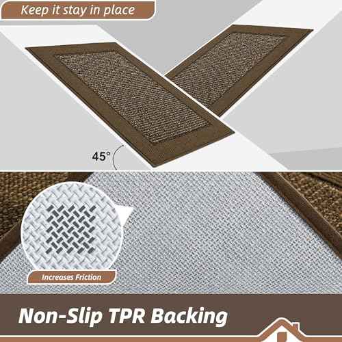 Kitchen Runner Rug 24"x72"