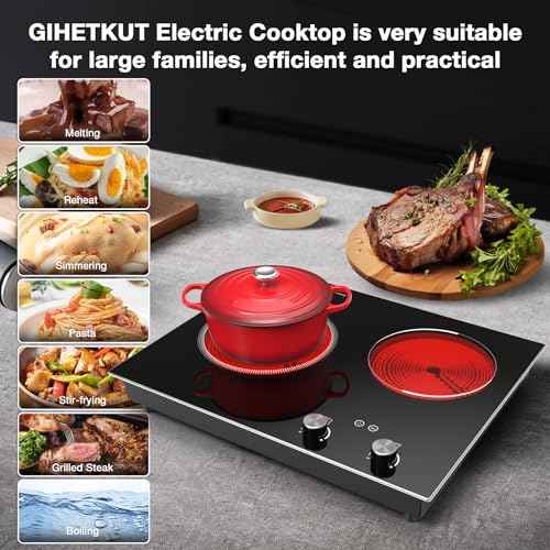 Electric Cooktop (2 Count)