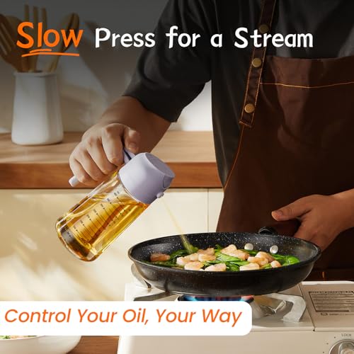 16oz 470ml Glass Olive Oil Sprayer for Cooking
