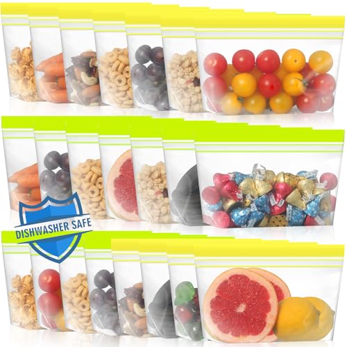 22 Pack Reusable Snack Bags (22 Count)