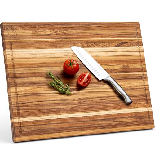 Large Teak Wood Cutting Board
