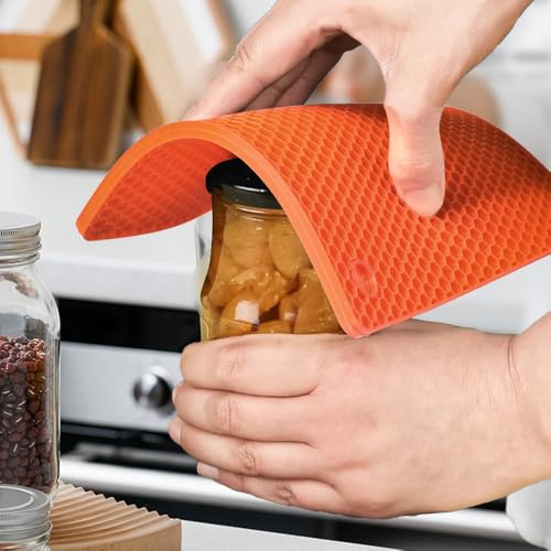 Silicone Square Trivets Mat (6 Count)