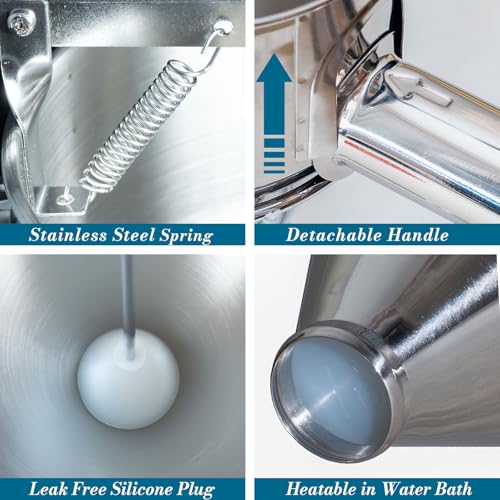 40oz Stainless Steel Pancake Batter Dispenser Multi