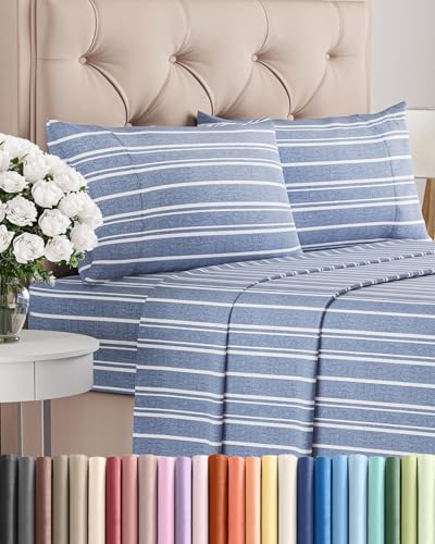 Cal King Size 4 Piece Sheet Set