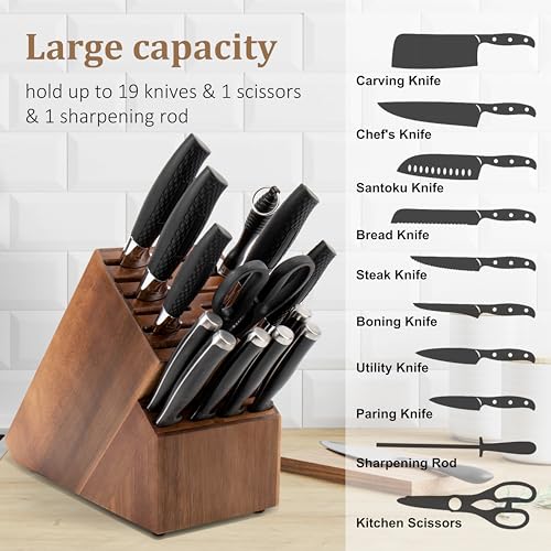 Knife Block for Kitchen Countertop