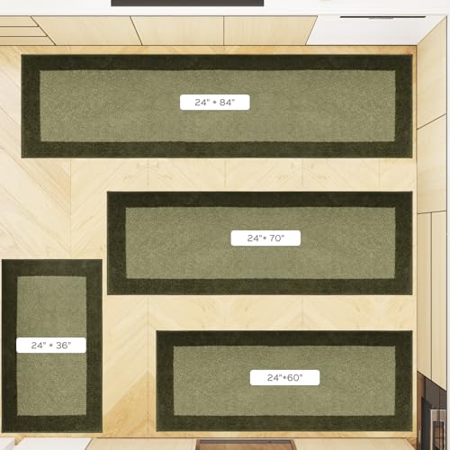 Kitchen Runner Rug 24" x 70" for Hallway