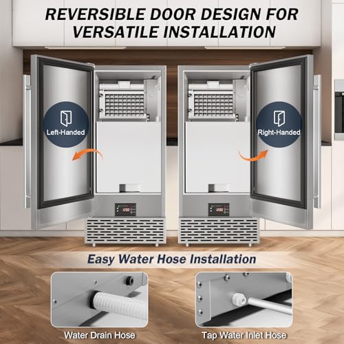 Under Counter Ice Maker Machine