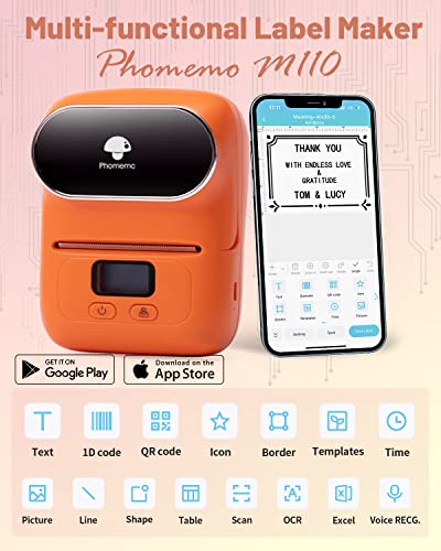 M110 Label Maker Machine