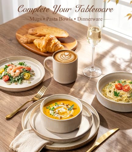 7.5 Inch Pasta Bowls Set of 4 (4 Count)