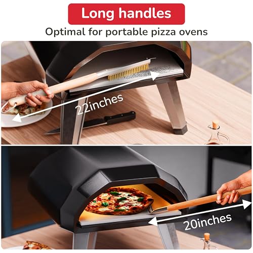 Pizza Oven Brush with Scraper