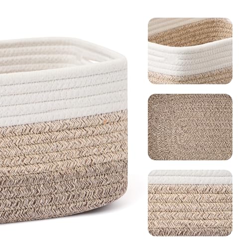 Small Storage Baskets for Organizing (4 Count)