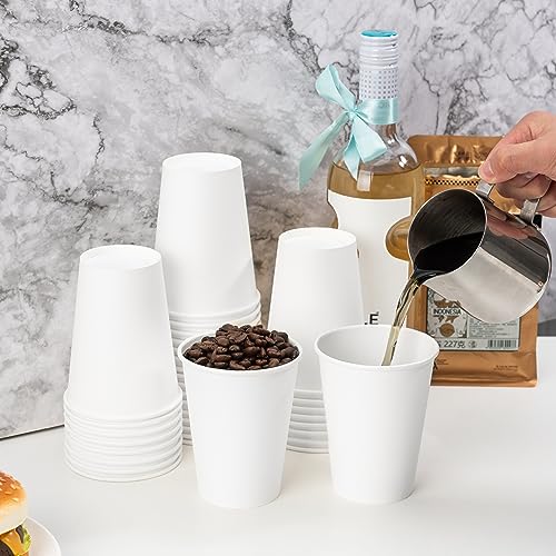 1000 Pack 12 oz Disposable Paper Coffee Cups (1000 Count)