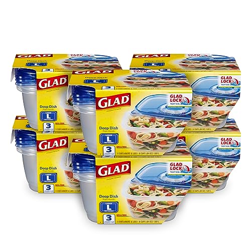 GladWare Deep Dish Food Storage Containers (18 Count)