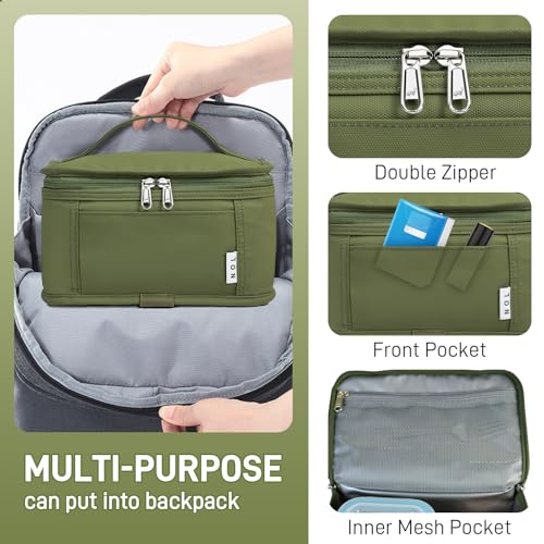 NOL Small Lunch Bag Mini Lunch Box Insulated Lunch Bag for Men