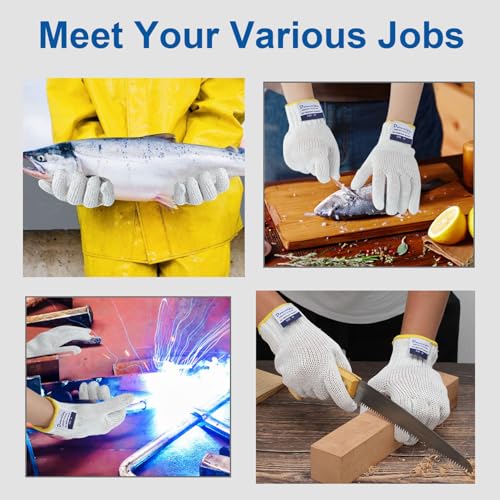 Level 8 Reinforced Cut Resistant Gloves