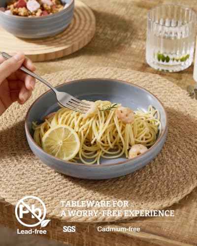 Meteor 33 oz Pasta Bowls Set of 6 (6 Count)