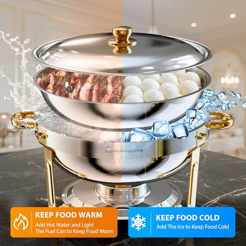 Round Chafing Dishes for Buffet