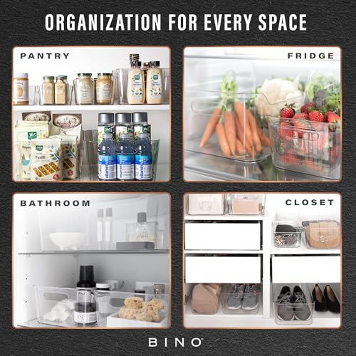 Plastic Organizer Bins (4 Count)