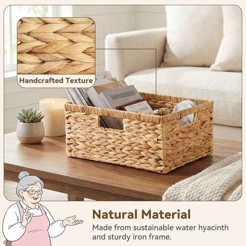 Wicker Baskets with Handles