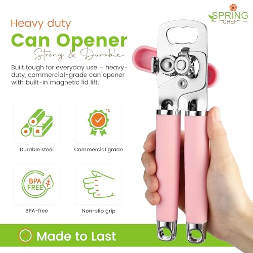 Stainless Steel Pink Can Opener
