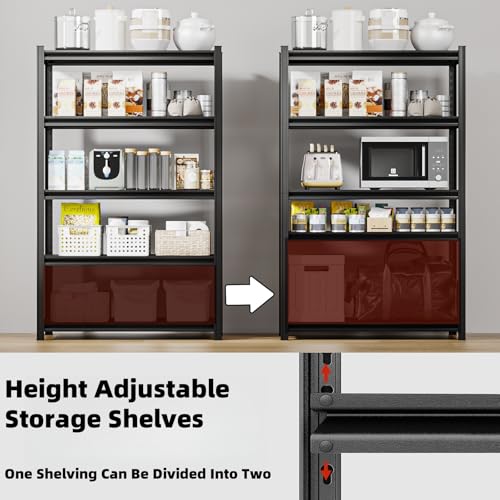 4 Tier Heavy Duty Garage Shelving