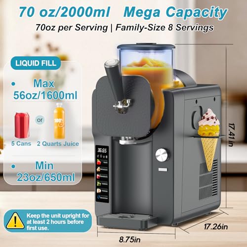 Ice Cream & Slushie Maker 70 oz