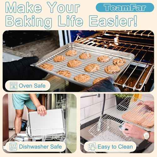 Baking Sheet with Rack Set (6 Count)