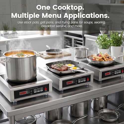 3500W Commercial Induction Cooktop
