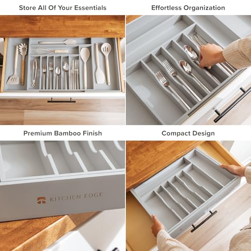 Silverware & Utensil Drawer Organizer