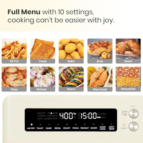 Retro 26.3 QT Infrared Heating Air Fryer Toaster Oven