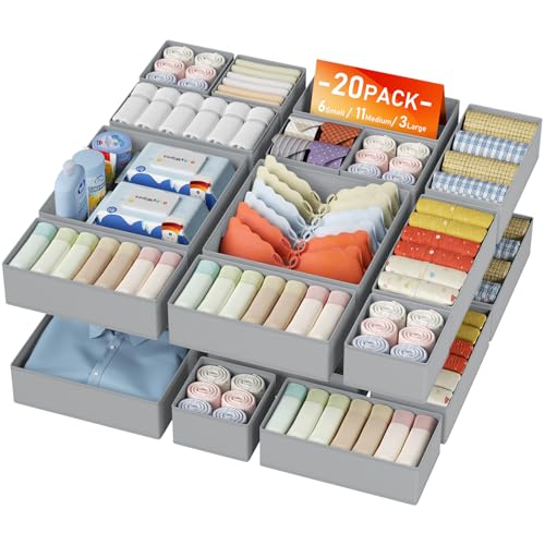 Drawer Organizer Clothes (20 Count)