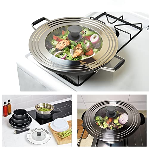 Universal Lid for Pots Pans and Skillets