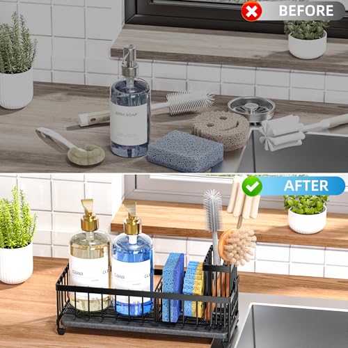 10.62'' Sponge Holder for Kitchen Sink