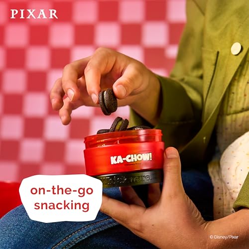 Disney Pixar Stackable Snack Containers for Kids and Toddlers (3 Count)