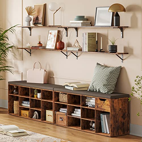Long Wall Shelves (4 Count)