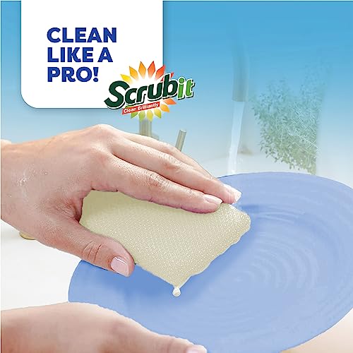 24 Pack Scrub Sponges Kitchen By SCRUBIT